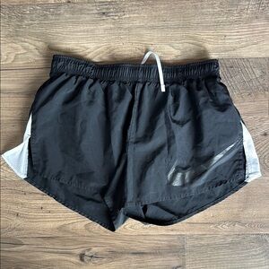 Nike Black and Gray Athletic Shorts